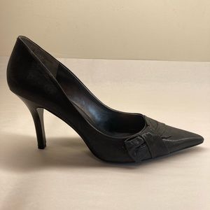 Nine West Black Pointed High Heel Pumps Size 10M